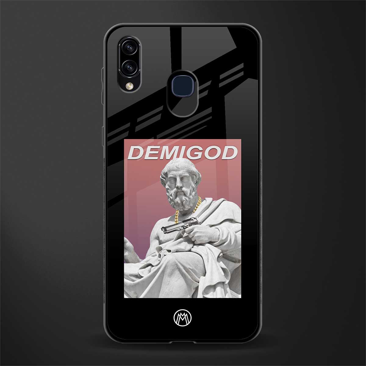 dope socerates glass case for samsung galaxy m10s image