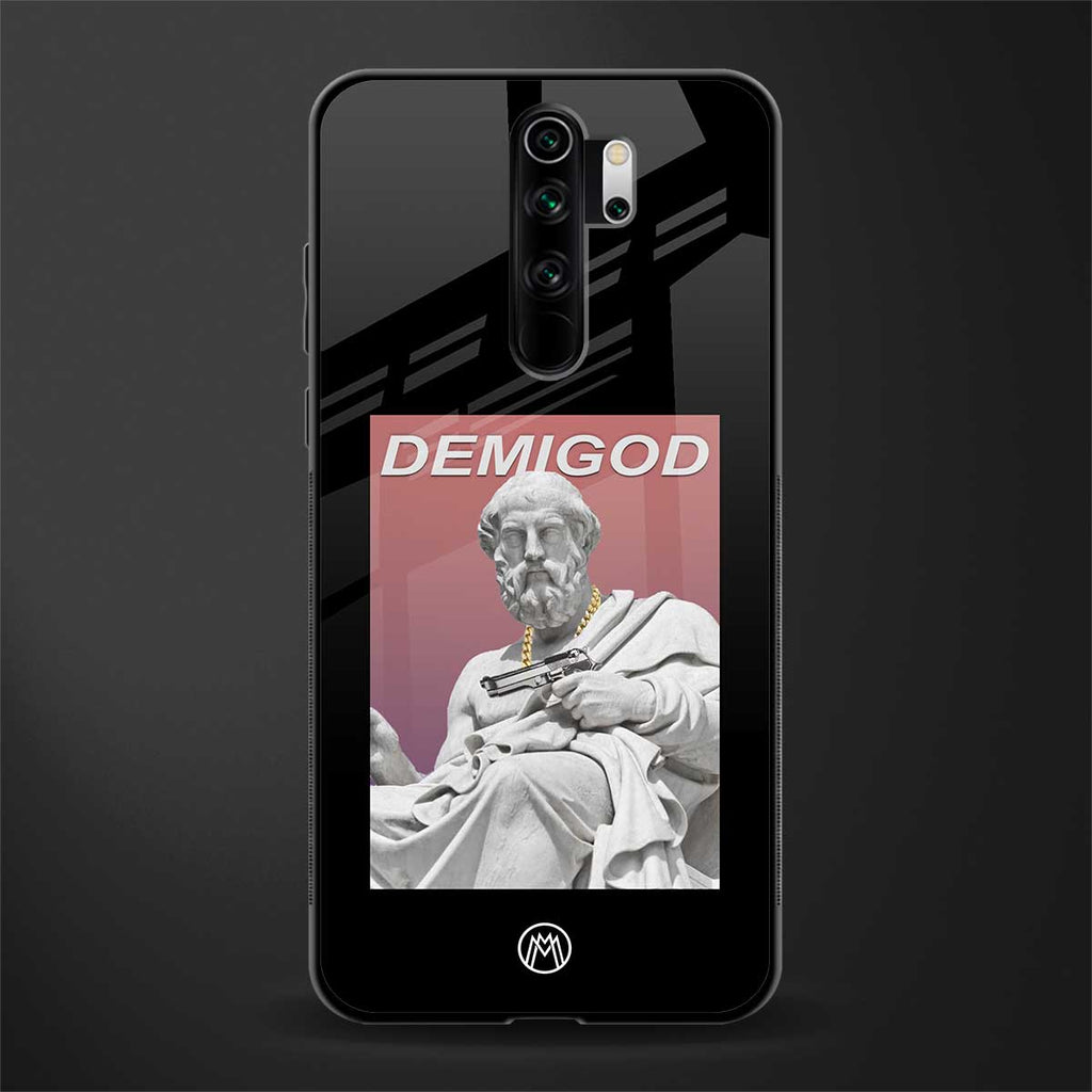 dope socerates glass case for redmi note 8 pro image