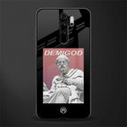 dope socerates glass case for redmi note 8 pro image