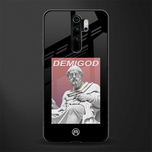 dope socerates glass case for redmi note 8 pro image