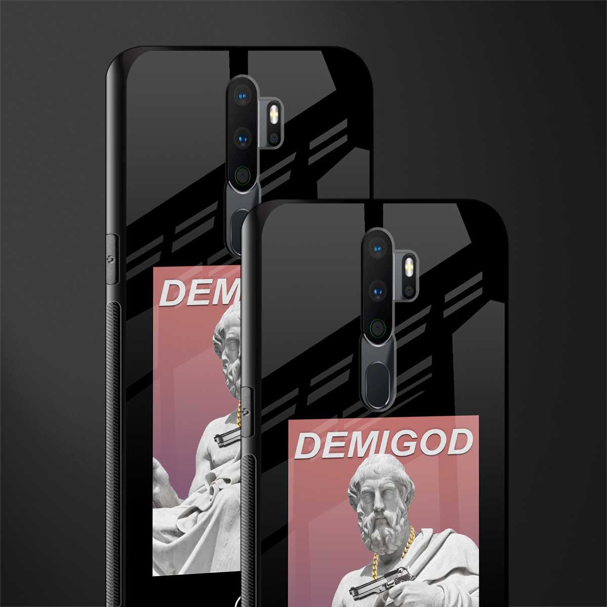dope socerates glass case for oppo a5 2020 image-2
