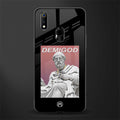 dope socerates glass case for realme 3 pro image