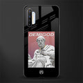 dope socerates glass case for realme x2 image