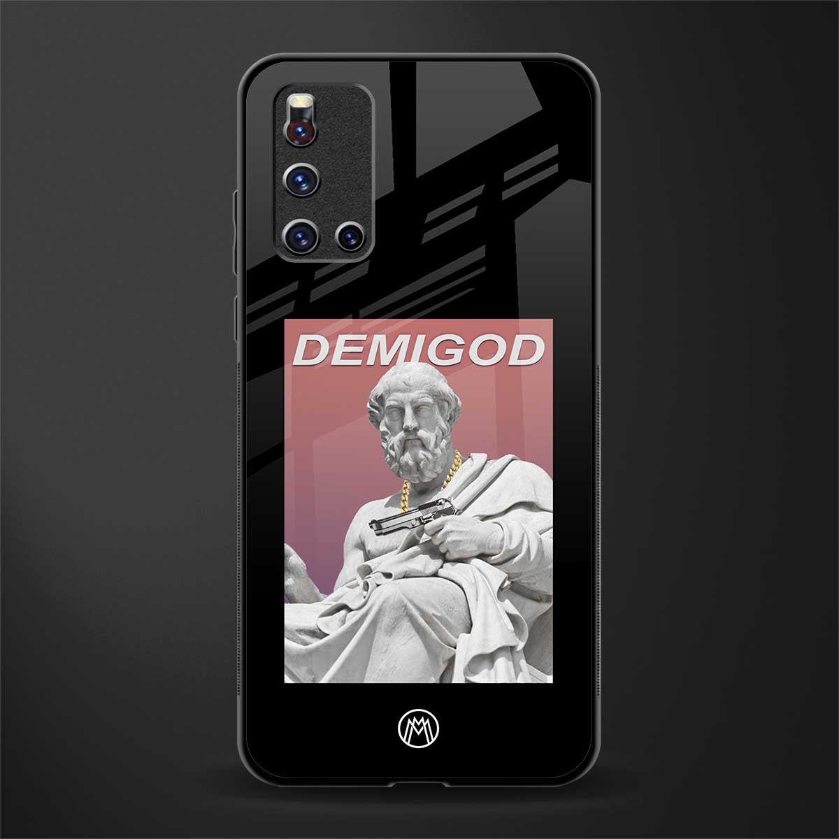 dope socerates glass case for vivo v19 image