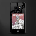 dope socerates glass case for samsung galaxy note 9 image