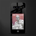 dope socerates glass case for samsung galaxy s10 plus image