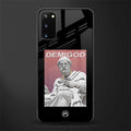 dope socerates glass case for samsung galaxy s20 image