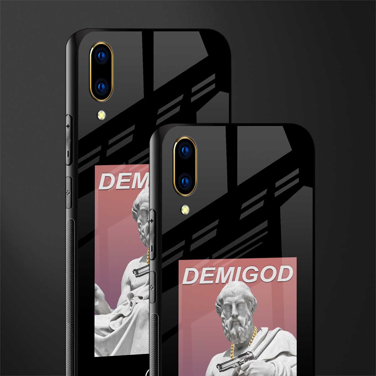 dope socerates glass case for vivo v11 pro image-2