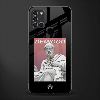 dope socerates glass case for samsung galaxy a21s image