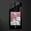 dope socerates glass case for oppo a15s image