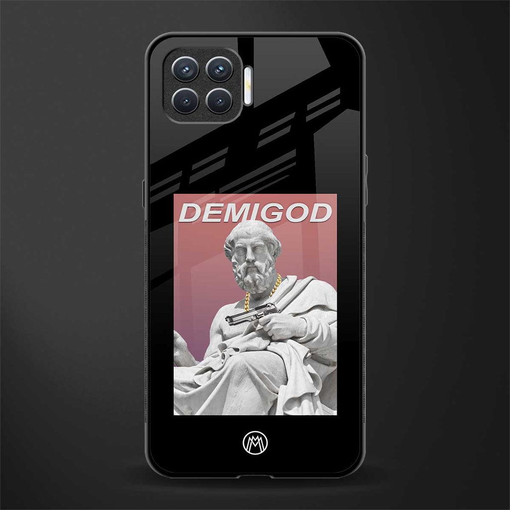 dope socerates glass case for oppo f17 image