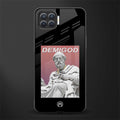 dope socerates glass case for oppo f17 image