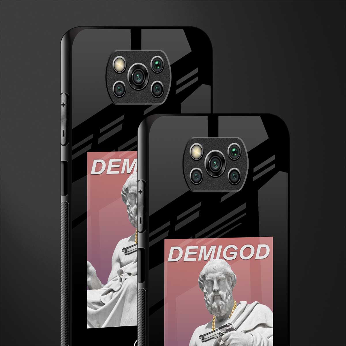 dope socerates glass case for poco x3 pro image-2