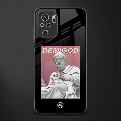 dope socerates glass case for redmi note 10s image