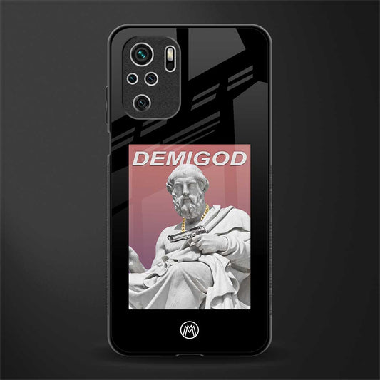 dope socerates glass case for redmi note 10s image