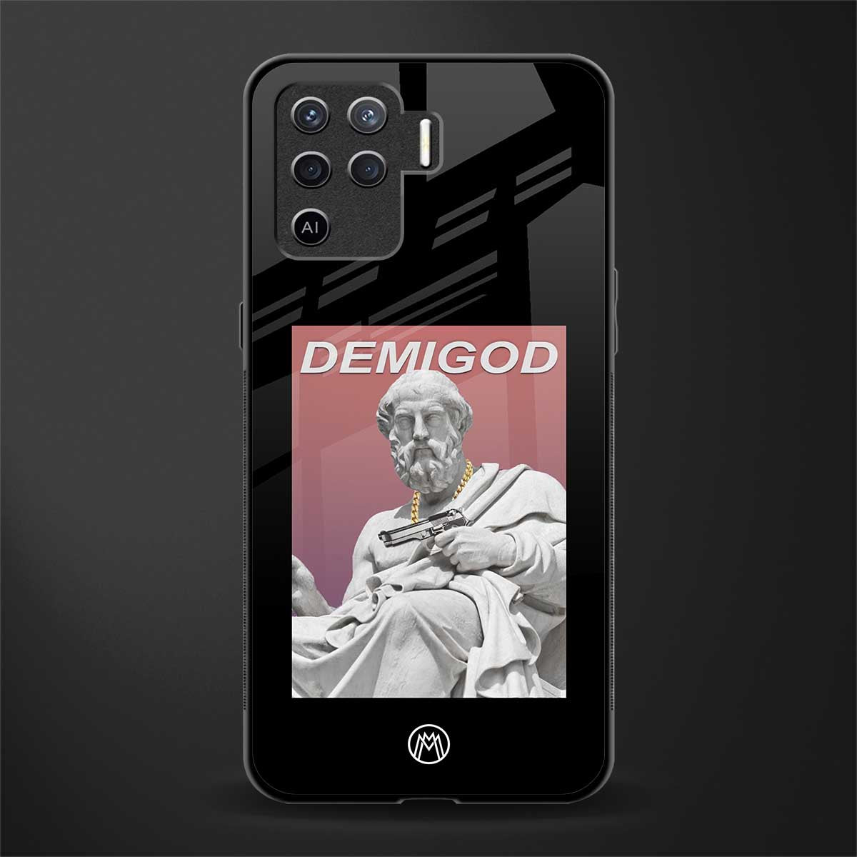 dope socerates glass case for oppo f19 pro image