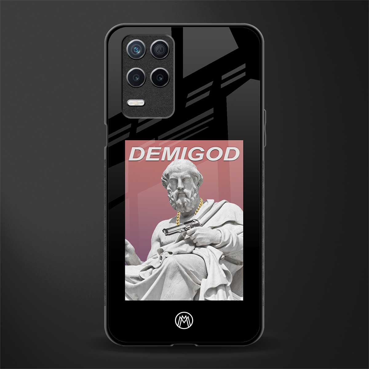 dope socerates glass case for realme 8 5g image