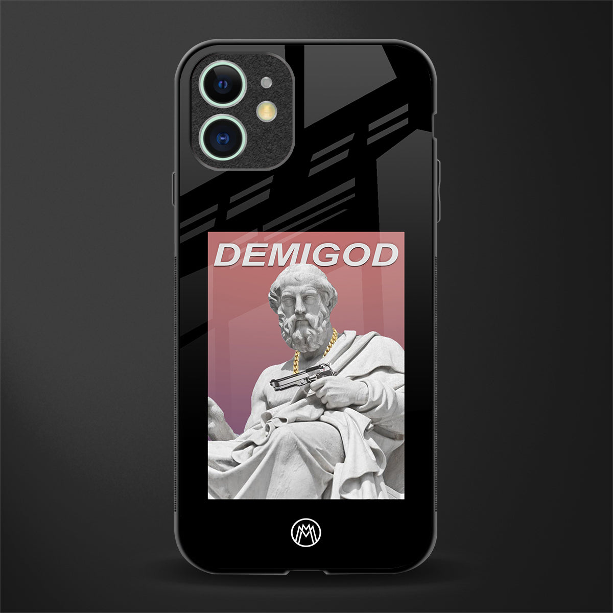 dope socerates glass case for iphone 12 mini image