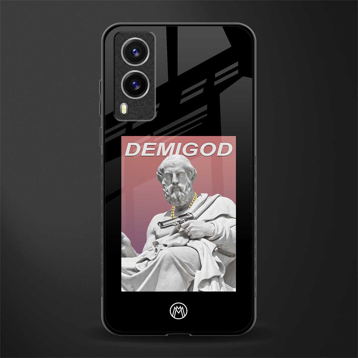 dope socerates glass case for vivo v21e 5g image
