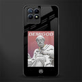 dope socerates glass case for realme 8i image