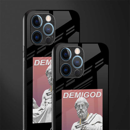dope socerates glass case for iphone 12 pro image-2