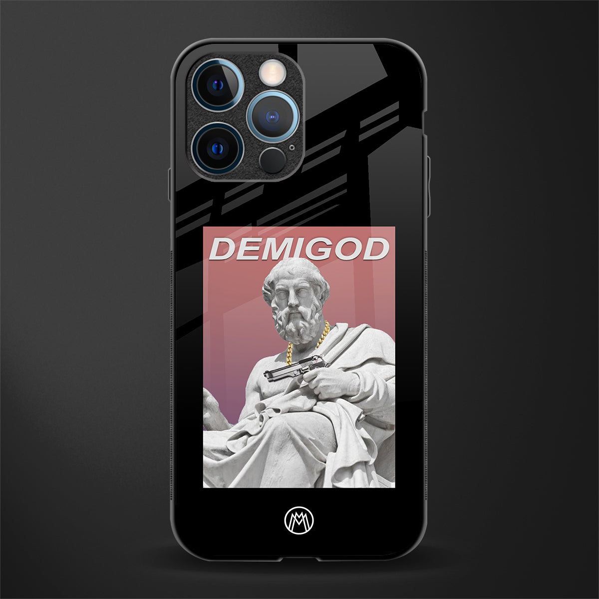 dope socerates glass case for iphone 12 pro image