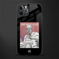 dope socerates glass case for iphone 11 pro max image