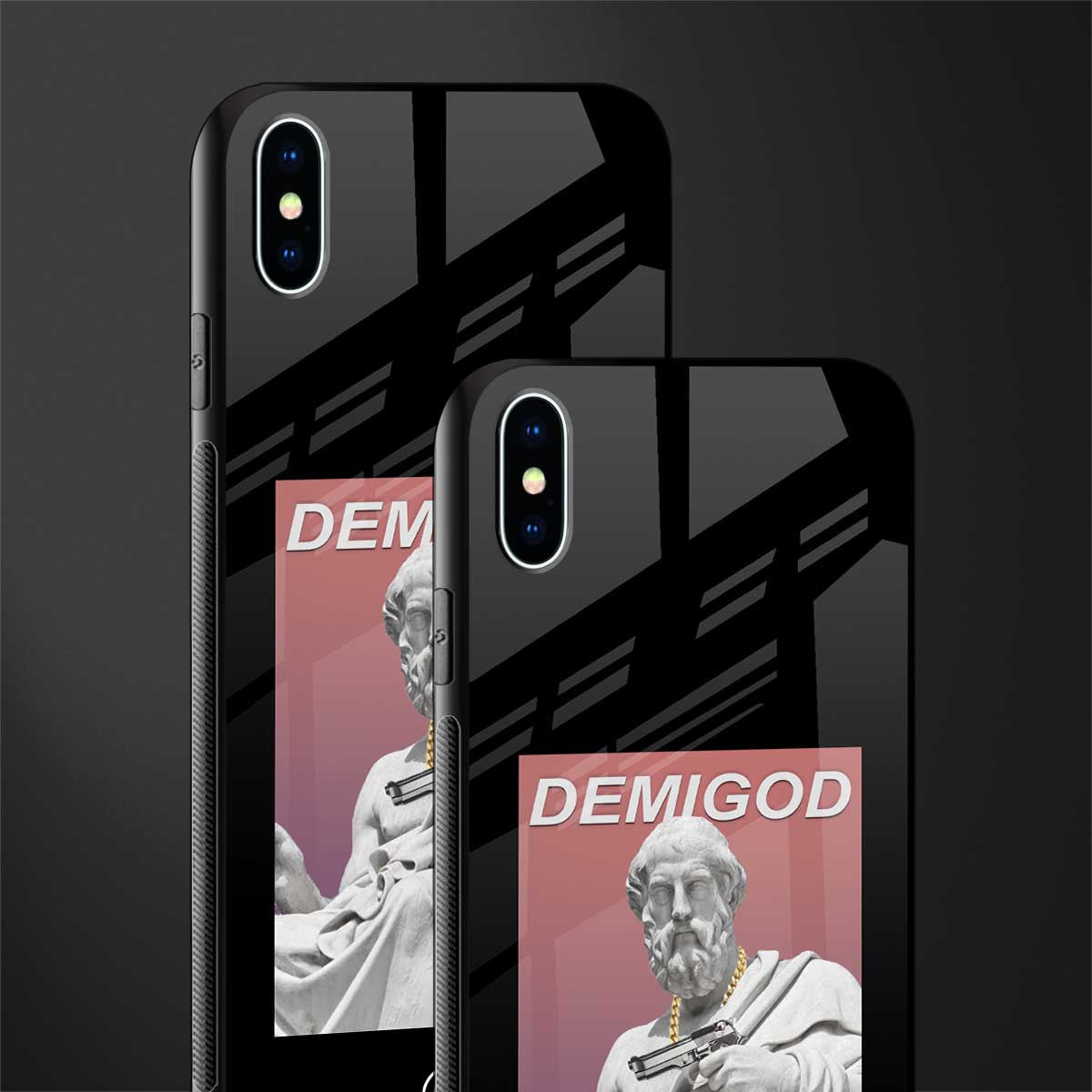 dope socerates glass case for iphone xs max image-2