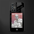 dope socerates glass case for redmi 10 prime image