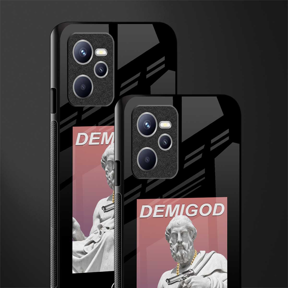 dope socerates glass case for realme c35 image-2