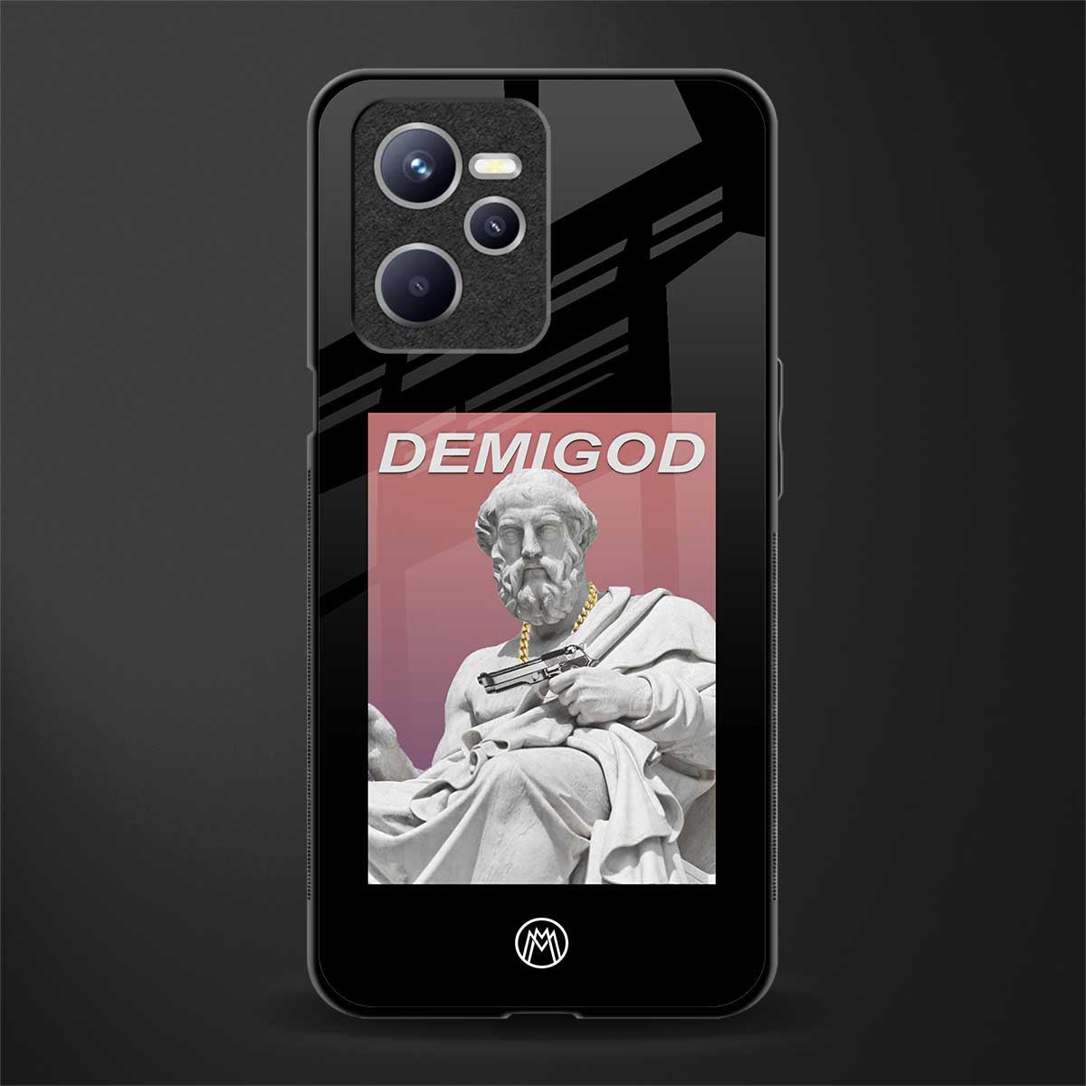 dope socerates glass case for realme c35 image