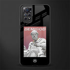 dope socerates back phone cover | glass case for redmi note 11 pro plus 4g/5g