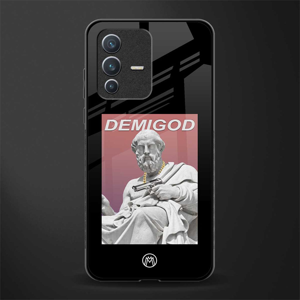 dope socerates glass case for vivo v23 5g image