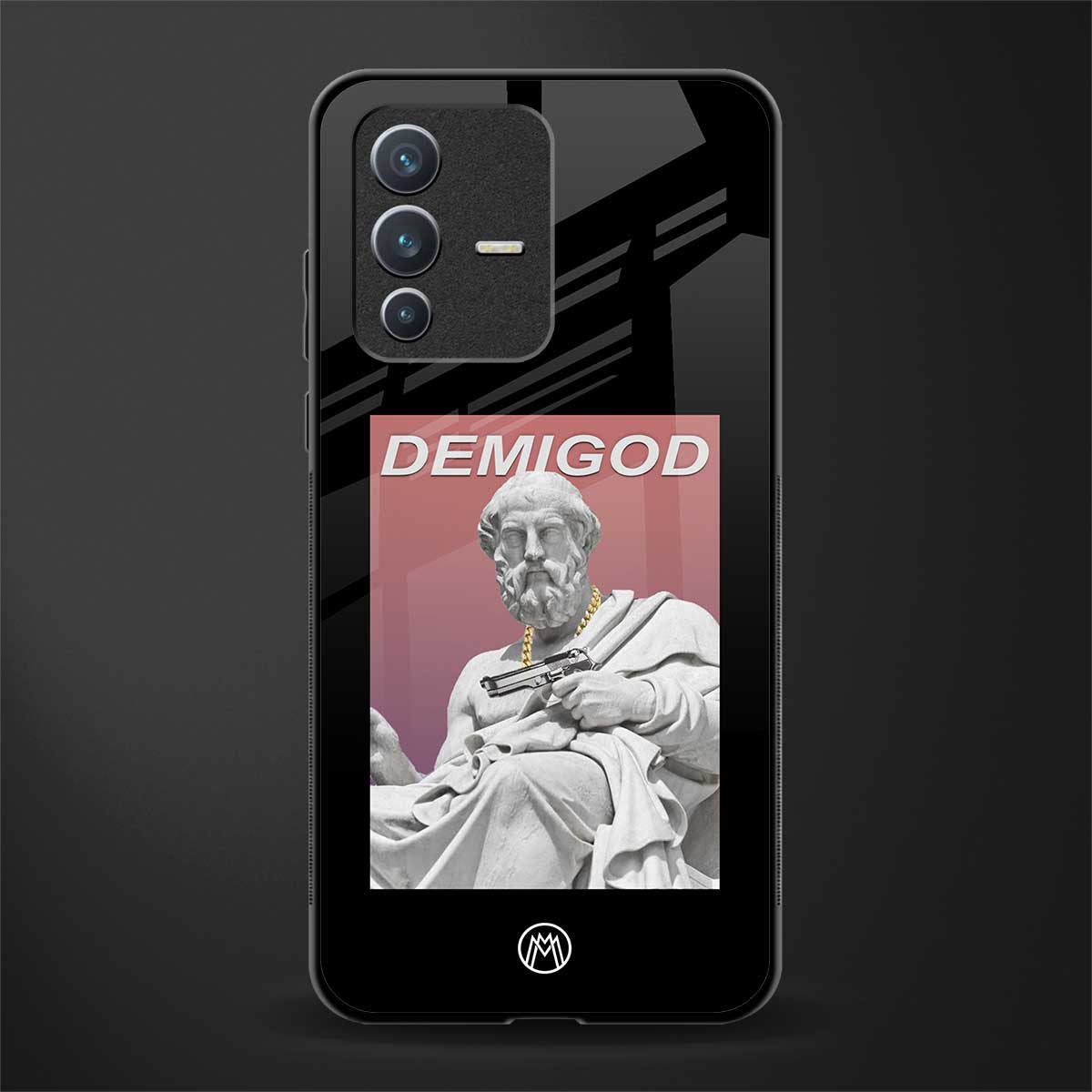 dope socerates glass case for vivo v23 5g image