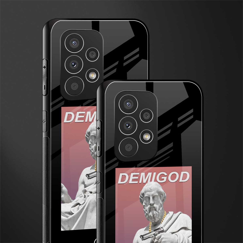 dope socerates back phone cover | glass case for samsung galaxy a73 5g