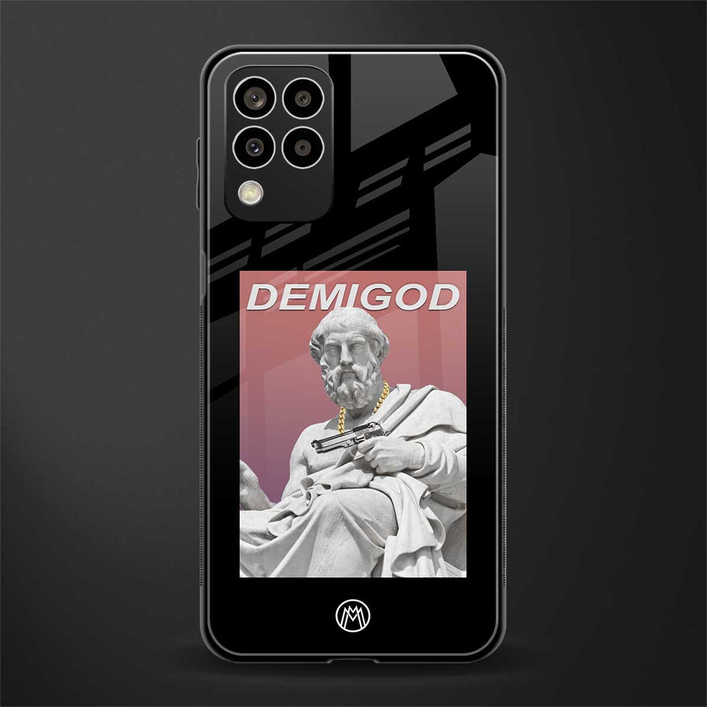 dope socerates back phone cover | glass case for samsung galaxy m33 5g