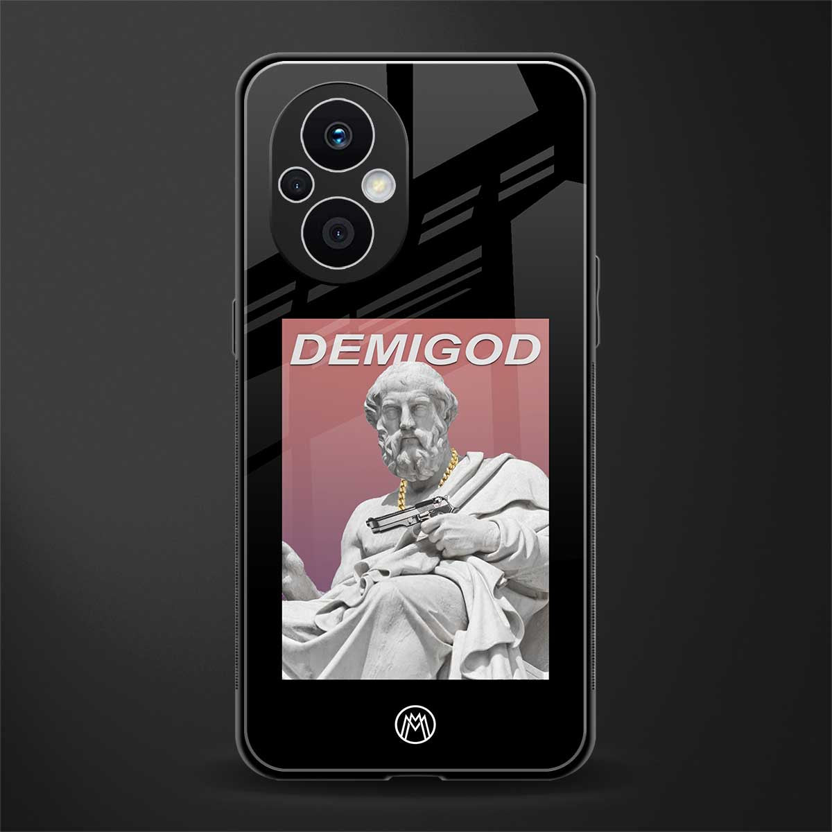 dope socerates back phone cover | glass case for oppo f21 pro 5g