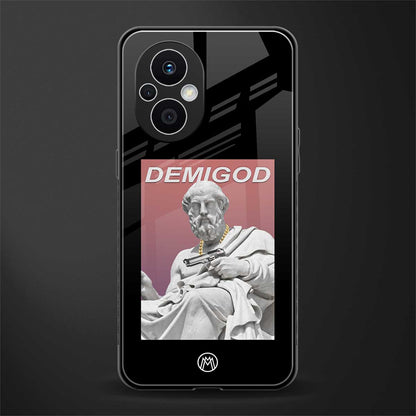 dope socerates back phone cover | glass case for oppo f21 pro 5g