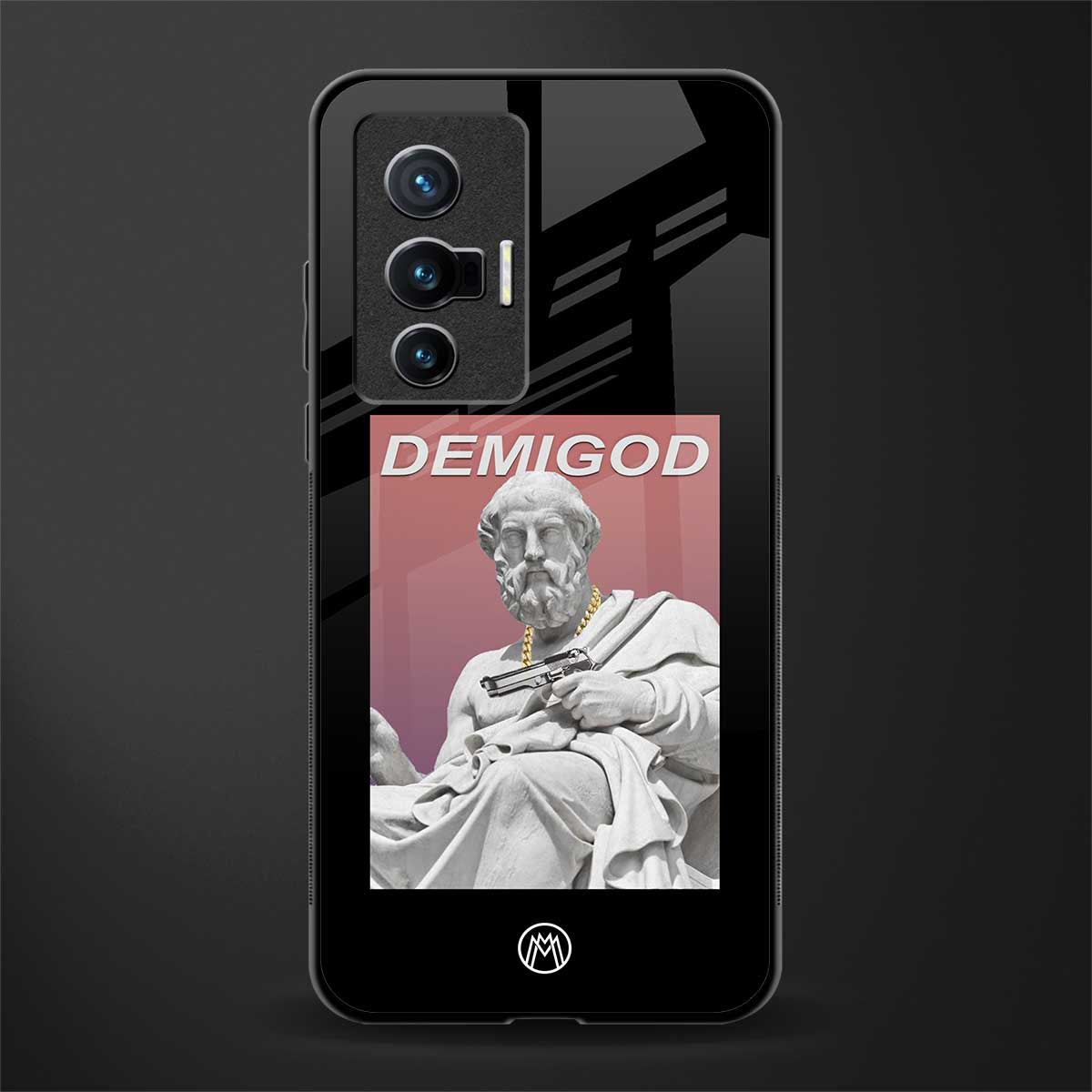 dope socerates glass case for vivo x70 image