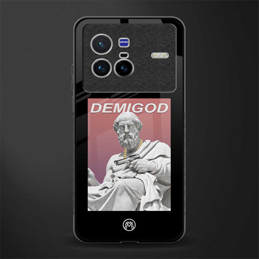dope socerates glass case for vivo x80 image