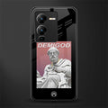 dope socerates back phone cover | glass case for vivo v25 pro 5g