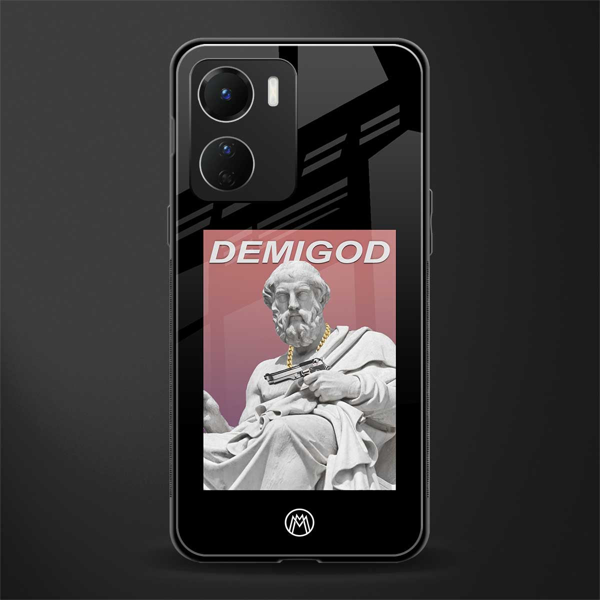 dope socerates back phone cover | glass case for vivo y16