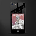 dope socerates glass case for iphone 8 image