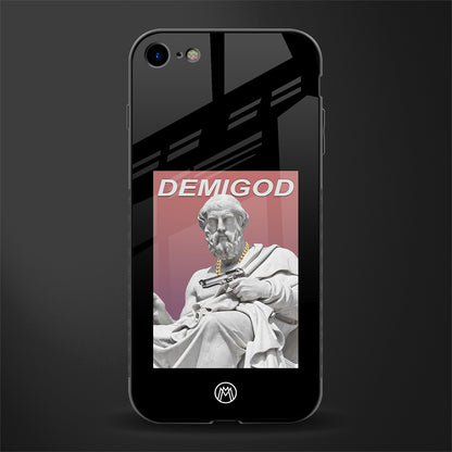 dope socerates glass case for iphone se 2020 image