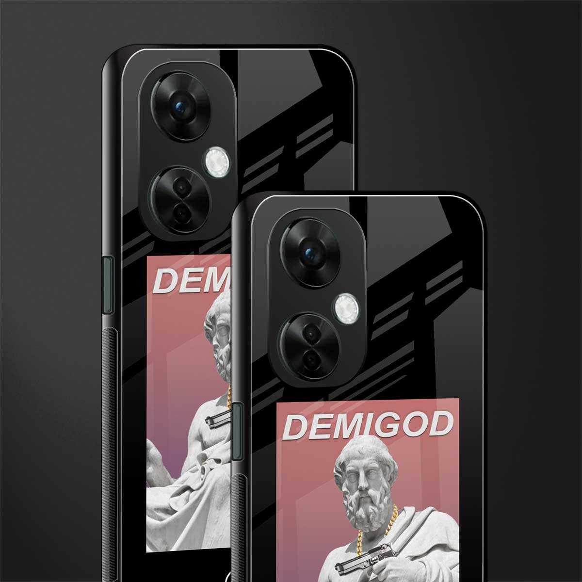 dope socerates back phone cover | glass case for oneplus nord ce 3 lite