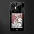 dope socerates back phone cover | glass case for oneplus nord ce 3 lite