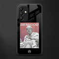 dope socerates back phone cover | glass case for samsung galaxy a14 5g