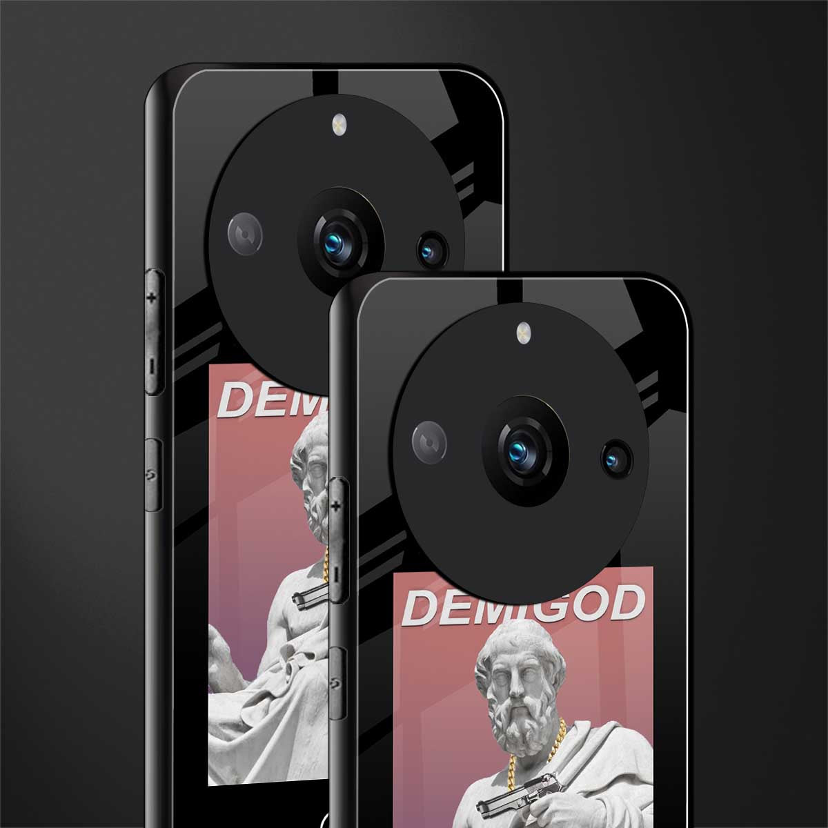 dope socerates back phone cover | glass case for realme 11 pro 5g