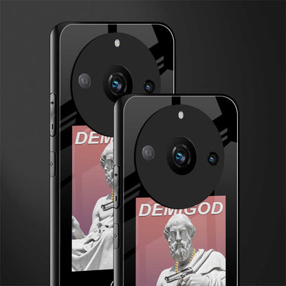 dope socerates back phone cover | glass case for realme 11 pro 5g