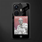 dope socerates back phone cover | glass case for vivo t1 44w 4g